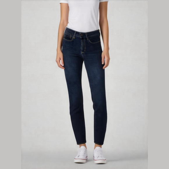 Abercrombie & Fitch Denim - Abercrombie & Fitch Women’s High-Rise Skinny Jeans – Size 6S/w L31 28 Dark Wash